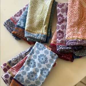 Colorful Jacquard Napkins from Anthropologie